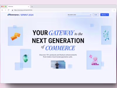 Razorpay Sprint 2024