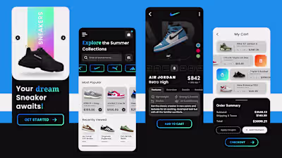 Sneaker App Concept