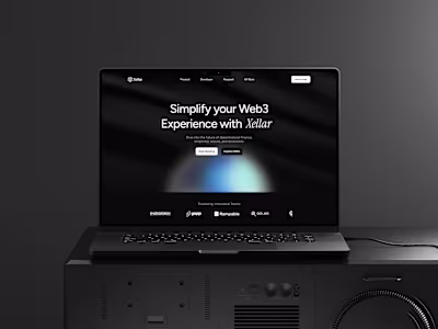 Xellar Web3 UI/UX Design Project