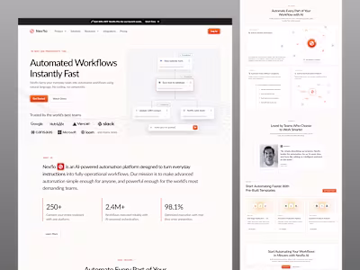 Nexflo - Automation Landing Page