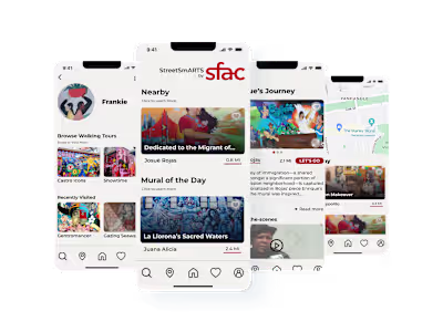 Street Art App Concept & Product Design