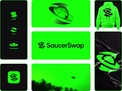 SaucerSwap - Logo Design