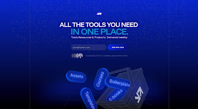 Selected design challenge - Toolfolio 