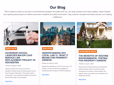 SEO Blog Optimization for UNYSE