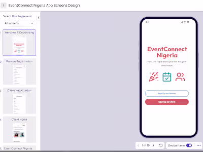 This is an event planning App that connects planners with th...