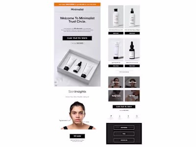 Designing the Welcome Email for Minimalist