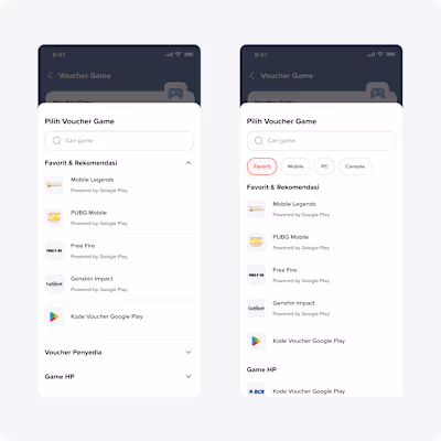 Designed New Digital Product At Flip: Electronic Money Top Up