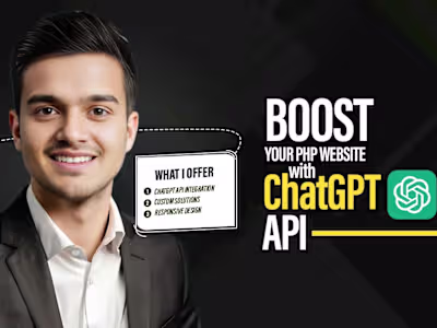 I will implement chatgpt API to boost your PHP website