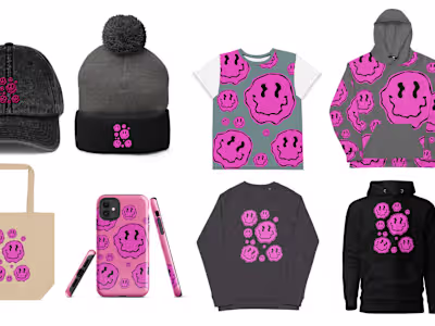 All over print design/ Mockups 