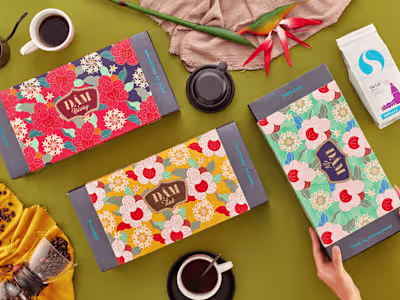 SHIN Cà Phê | Đậm Gift Box Packaging Design