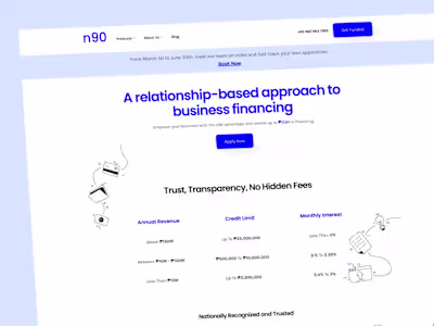 N90 Web design and Webflow development