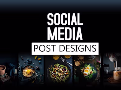 Social media post design
