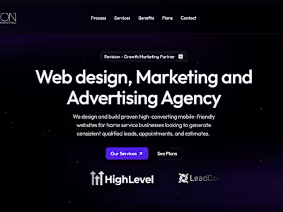 Agency Website Temple & Design 