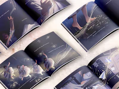 "Akan Waktu Temani" an illustrated poem book