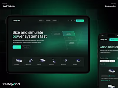 High Tech Company Web design/Branding