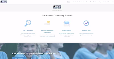 Web Application for Startup "Cork Support"
