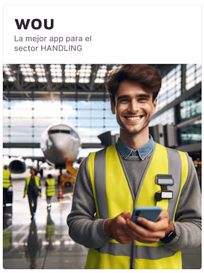 Work-shift calendar for airport handling employees (Mobile app)