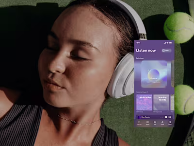 Wisel: Curated Music streaming app |UX UI