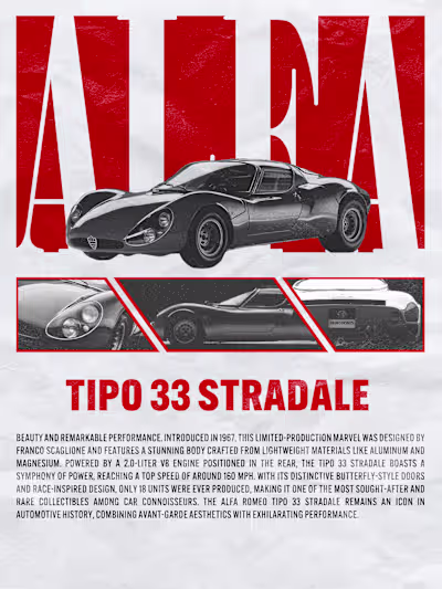 Alfa Romeo Culture Poster