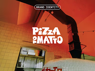 Branding for Pizza ToMatto
