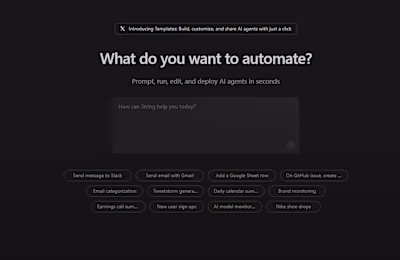 Automation SaaS Dashboard UI (AI