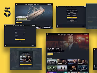 Channel 5 | User Registration