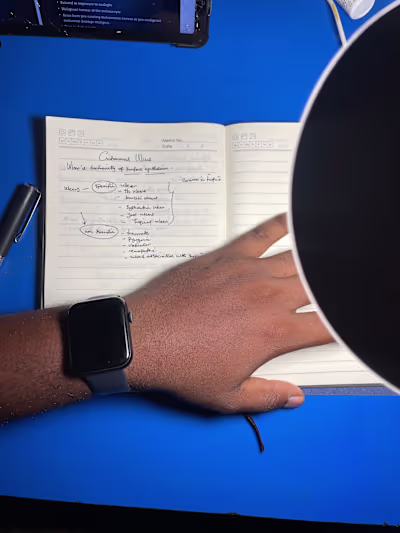 The process before the completion of an article about premat...