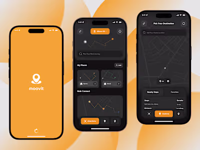 Bus, Train & Metro Map mobile app