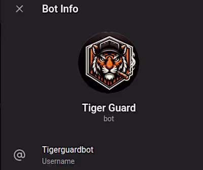 TigerBackWoods Guard Bot