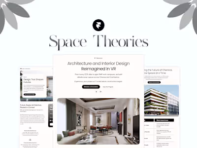 Framer Website Design for Architecture Studio