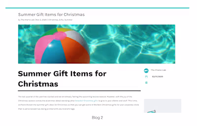 Written a series of blog posts for The Promo Lab