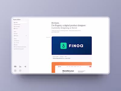 Portfolio website