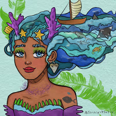 Illustration Series- Water Women