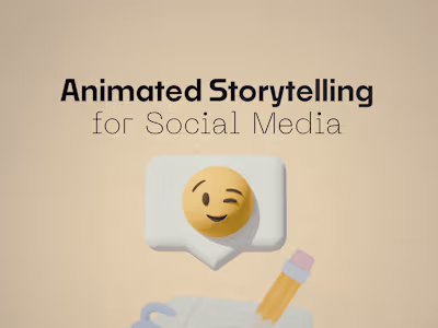Animated Storytelling Video for Social Media 