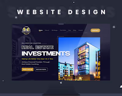 Real Estate Website Design