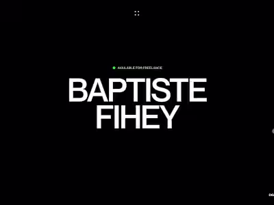 UX/UI Designer - Portfolio - 2024