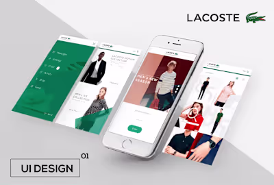 App Design | Lacoste 🐊