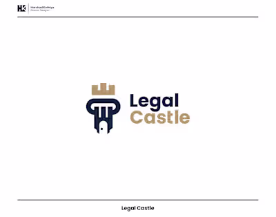 Legal Castle, Logo Design on Behance