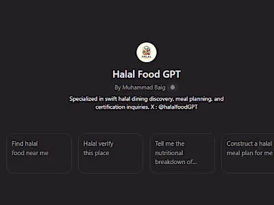 AI Driven Halal Restaurant Suggestion Chatbot