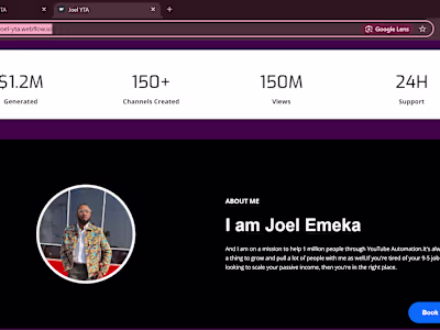 Joel Portfolio Website