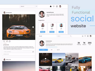 A full-stack social media in Nextjs, PostgreSQl & Tailwind CSS