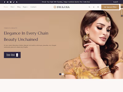 Shopify Jewelry Store