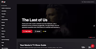 Flixr - Movie & TV Catalogue