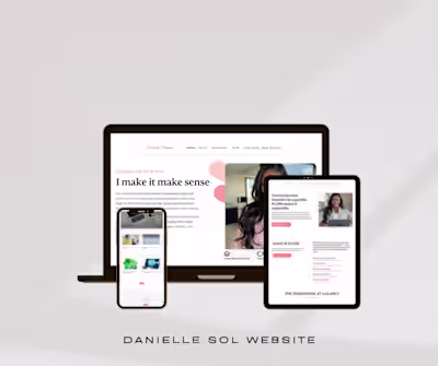 Portfolio Website This is a Framer website I built for a com...