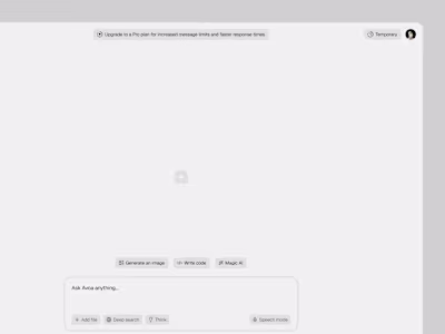 AI Chatbot Interface