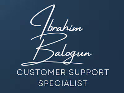 Customer Support Specialist