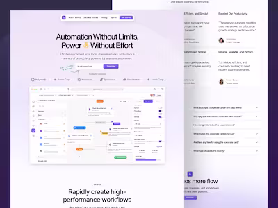 AI Automation ⏐ Landing Page