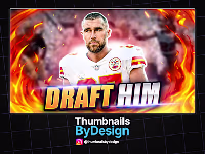Fantasy Football YouTube Thumbnail Design