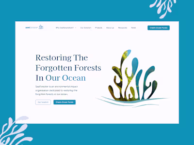 SeaForester - Sustainable Oceans