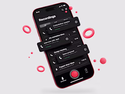 TapeACall UX design